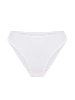 LunaLeila Elevate High-Rise Bikini in White XXL $29 MSRP NWT